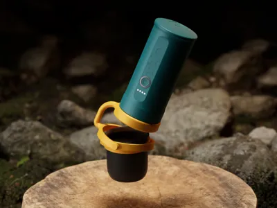 Gyro-Cup Base for OutIn Nano: Level Your Latte