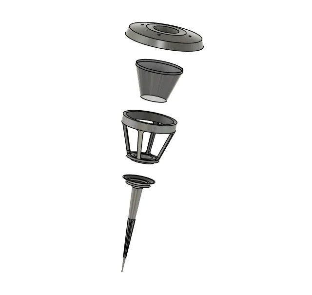 Garden Solar Light by MattHimSelph MakerWorld: Download Free 3D Models