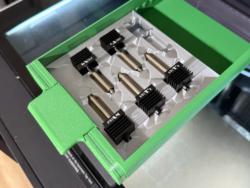 H2D Nozzle Organizer - H2Dual AMS Drawer Insert