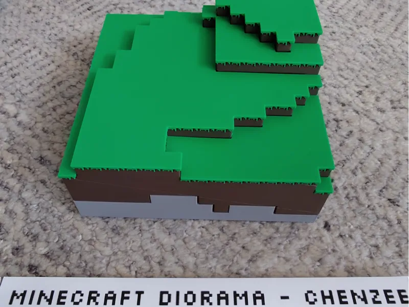 Minecraft Diorama