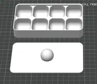 with handle a little smaller 0.2mm layer 2 walls, 15% infill