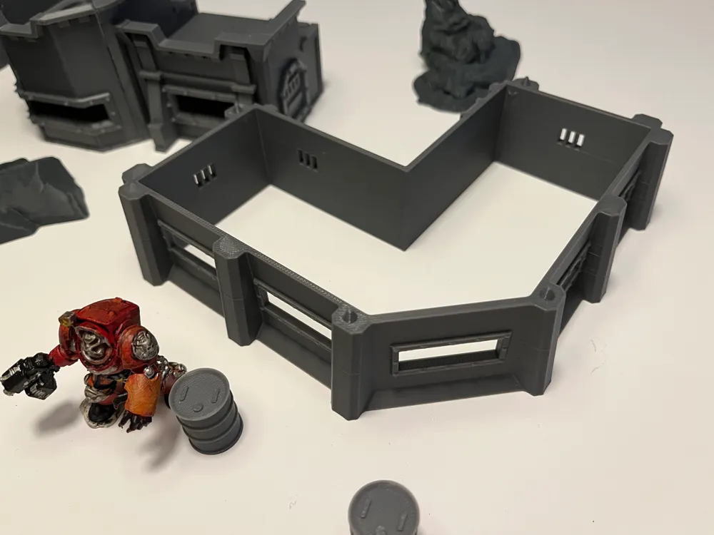Warhammer 40k Forge World – Bunker Citadel Fortress – Décor Astra Militarum