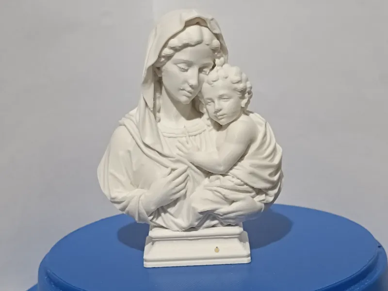busto Madonna con Bambino