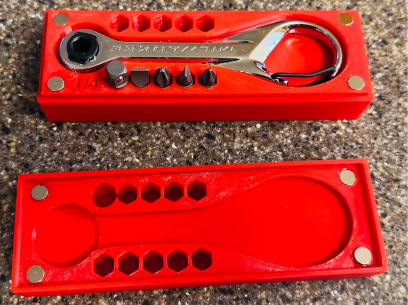 Case for Milwaukee 7-in-1 Multi-Bit Mini Ratchet
