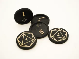 Tabletop RPG Friend or Foe Token
