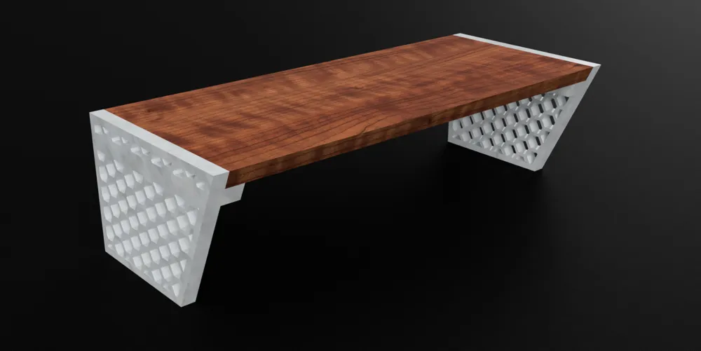 Monitor Lifter / Modern / Hexagon / Riser / Stand by tim_hrt - MakerWorld