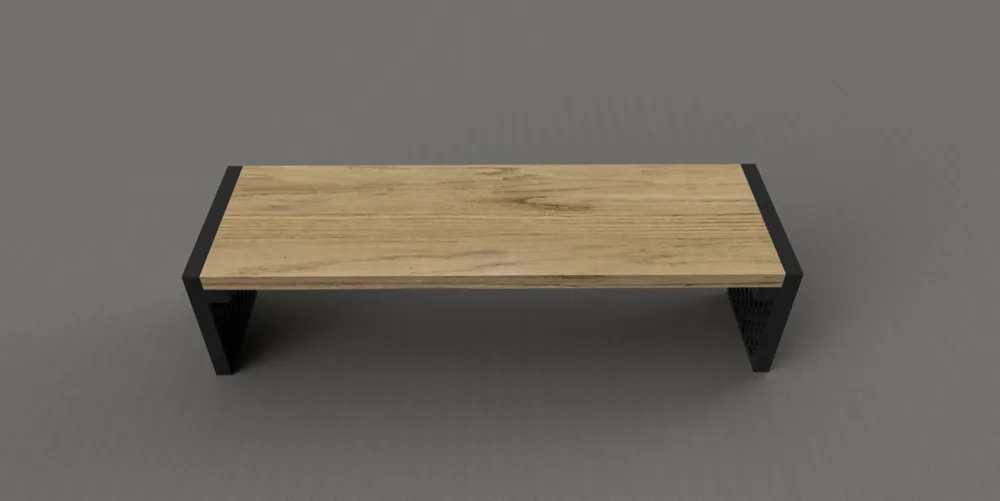 Monitor Lifter / Modern / Hexagon / Riser / Stand by tim_hrt - MakerWorld