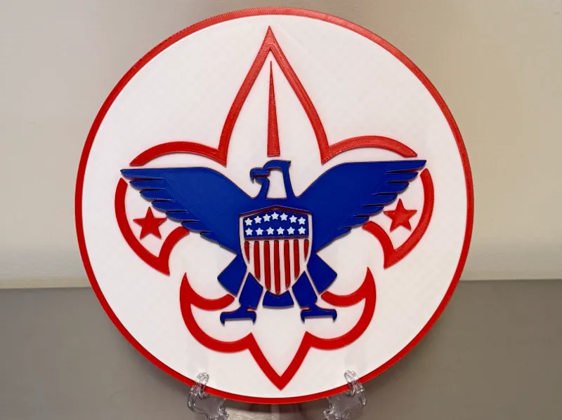 Boy Scouts of America Logo Plaque