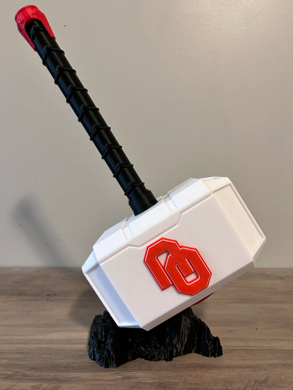 Oklahoma Sooners LOGO for Thor's Hammer - Free 3D Print Model - MakerWorld