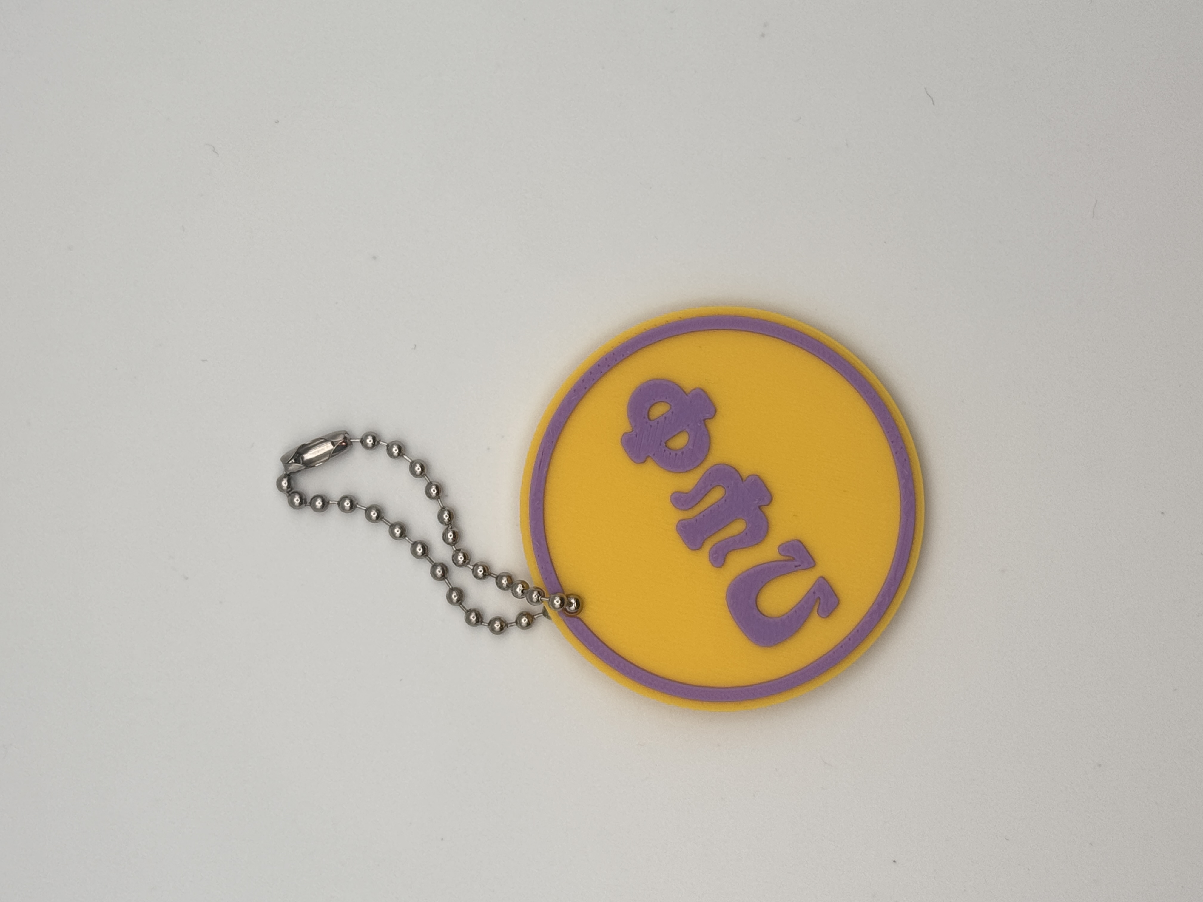 Miniatura 3 do modelo 3D Sorority Circular Keychains