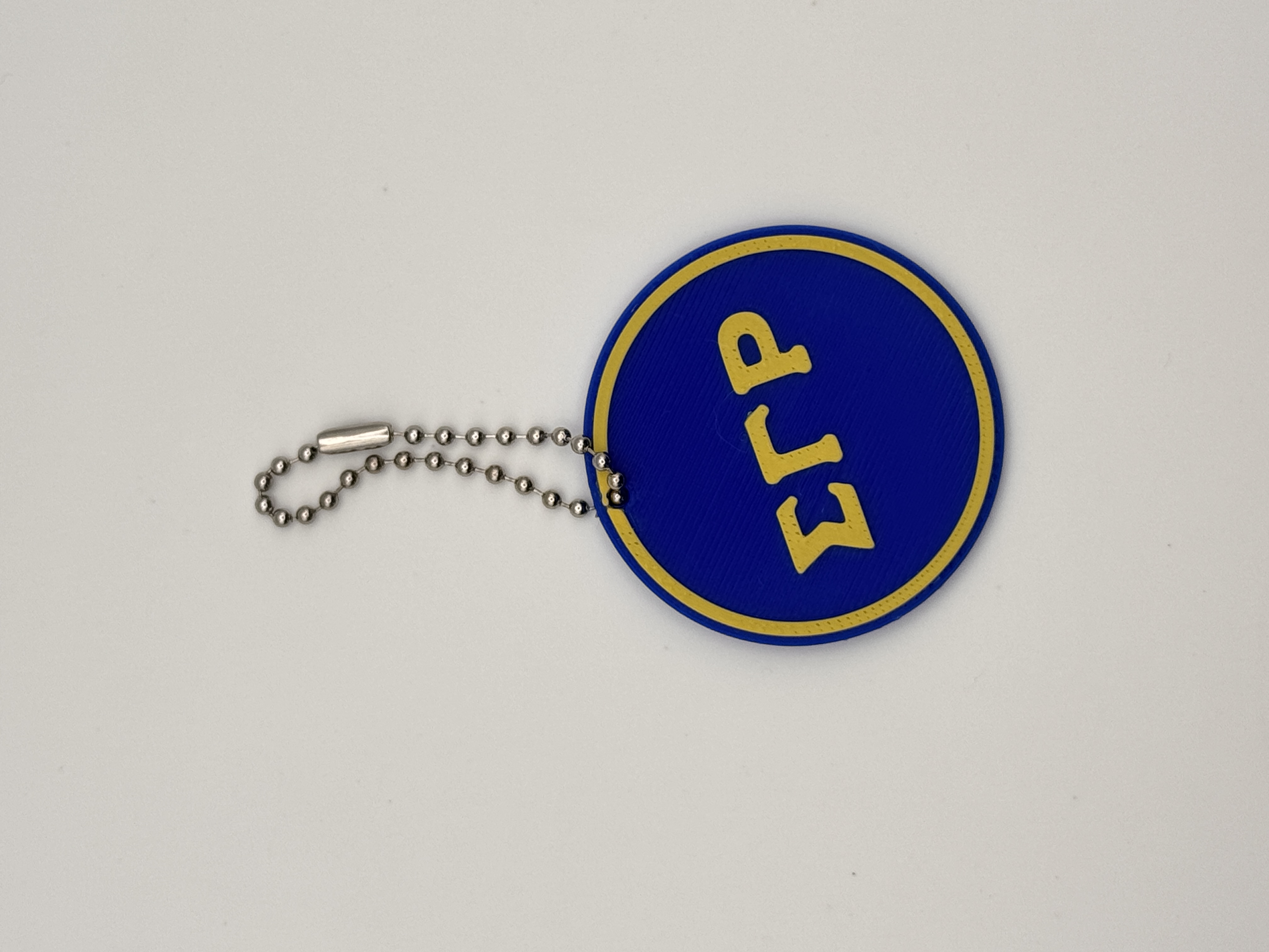 Miniatura 5 do modelo 3D Sorority Circular Keychains