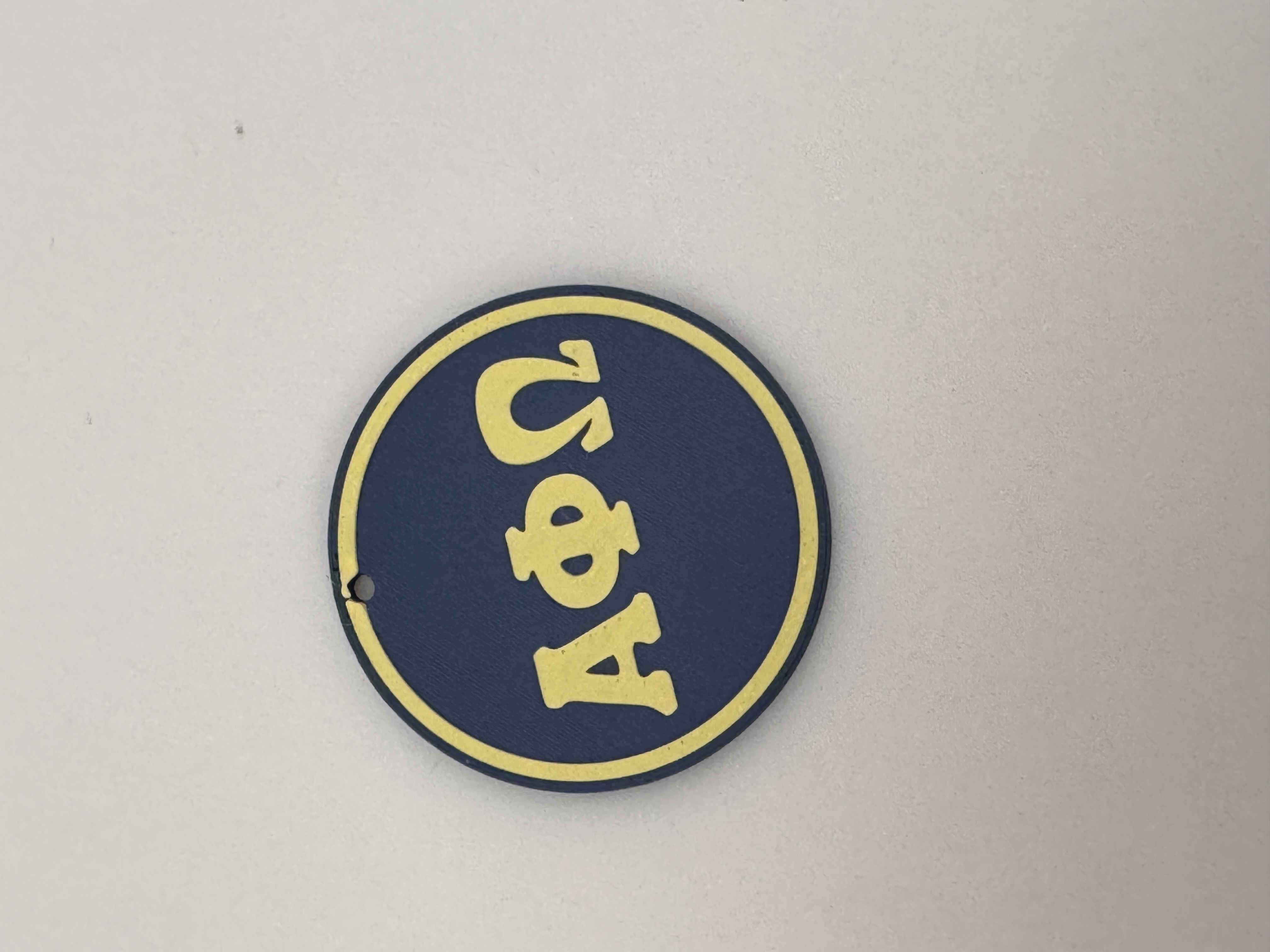 Miniatura 6 do modelo 3D Sorority Circular Keychains