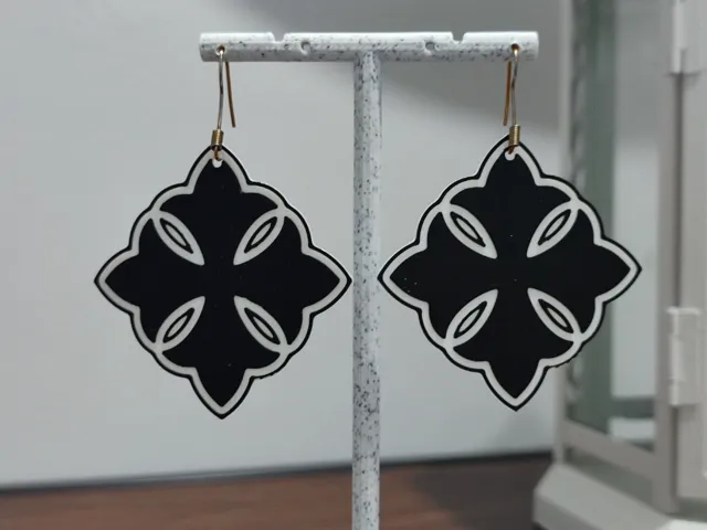 Aretes Cuadrifolio Gótico