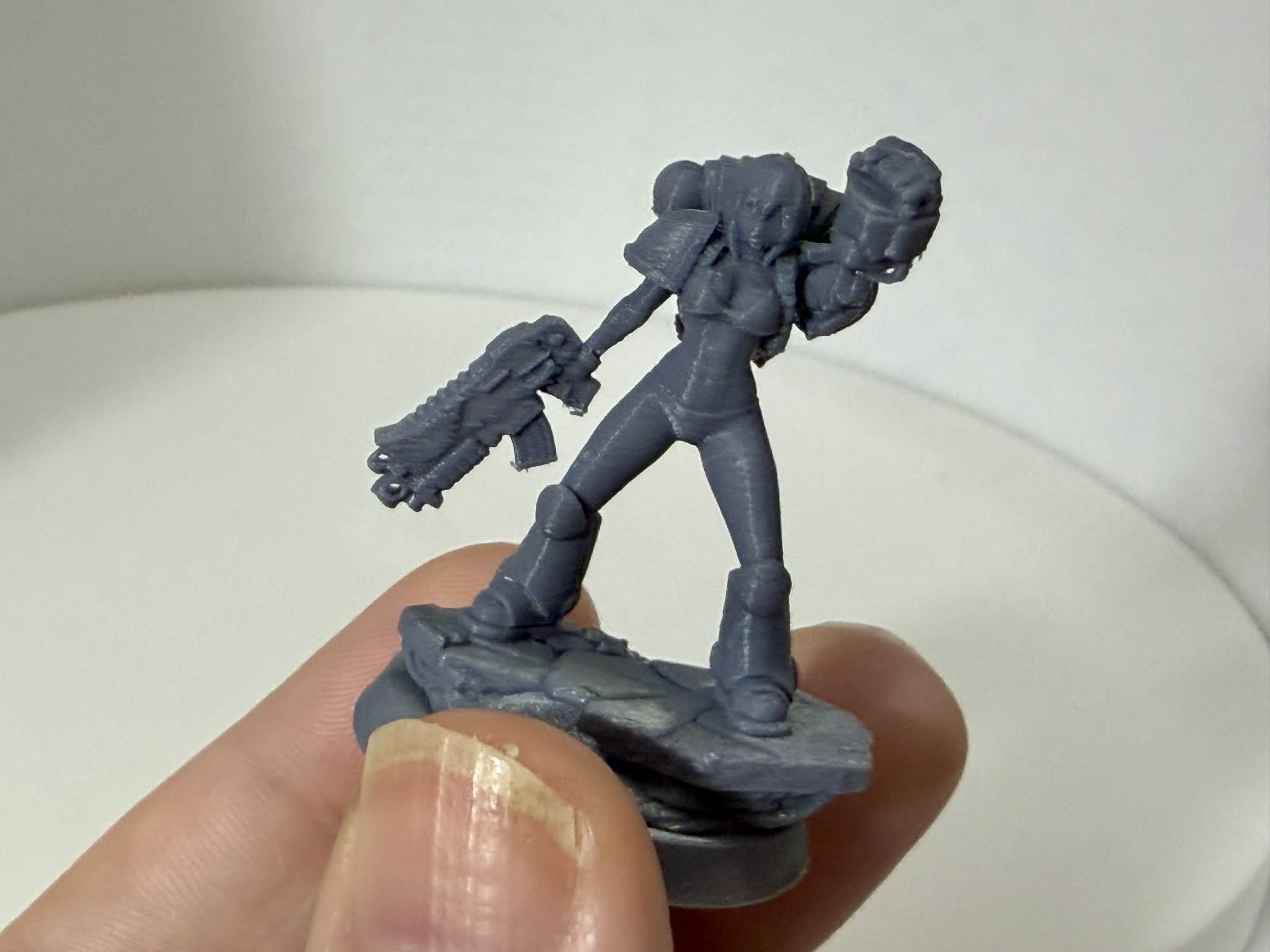 0.1mm layer, 4 walls, 5% infill