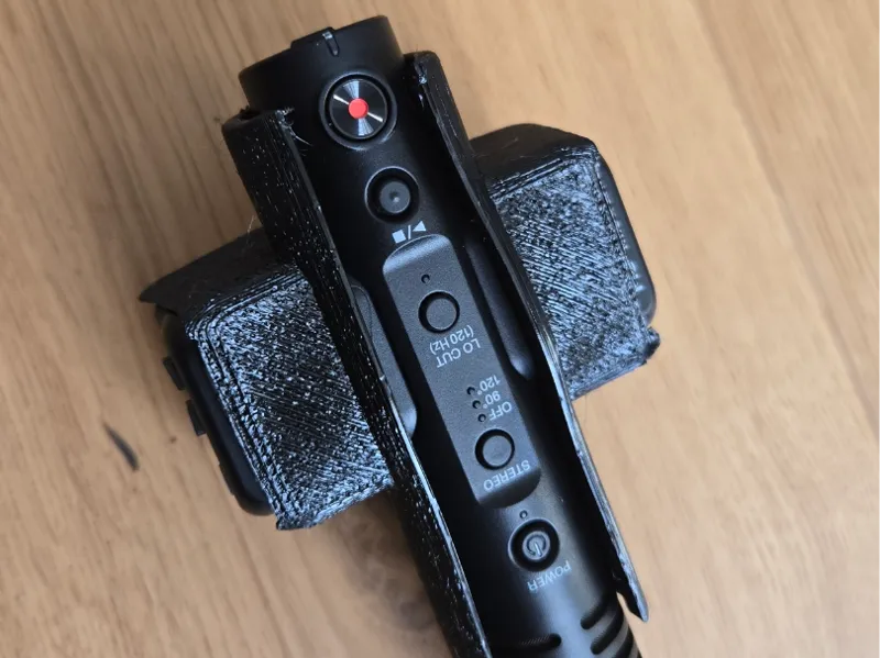 Zoom M3 MicTrak body case