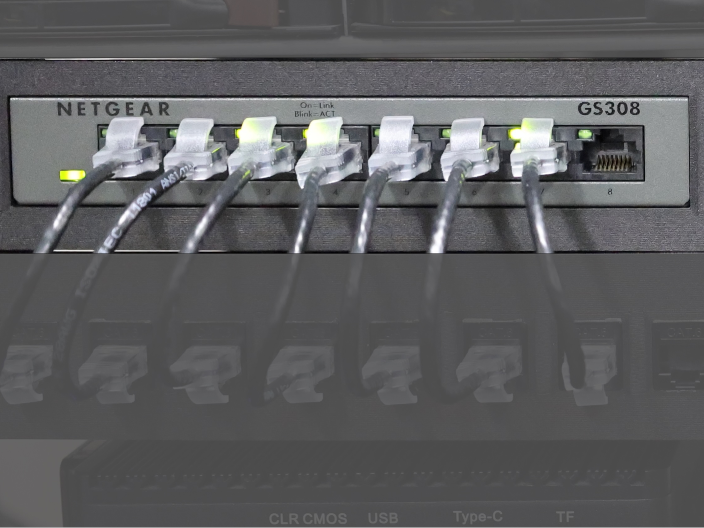 OpenRack 1U Netgear Ethernet Switch Flush Mount