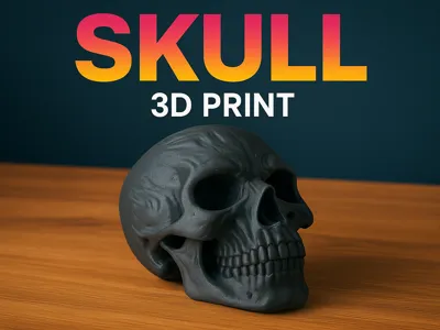 Skull - Horror Print 