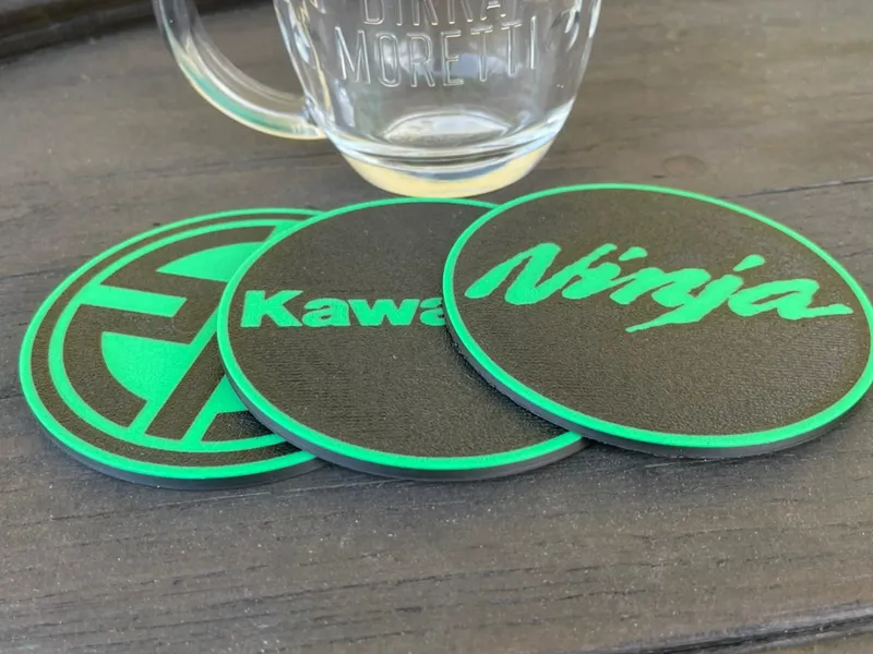 Kawasaki Coaster Set