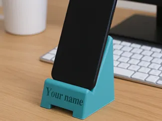 Soporte para movil personalizado