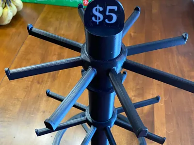 Spin Rack Keychain Display Stand