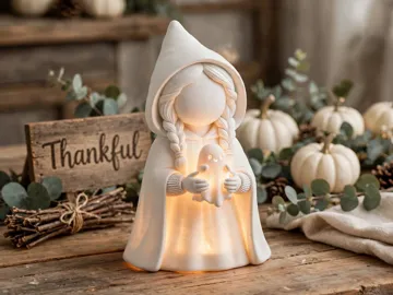 Accesorio de iluminación decorativa: Tealight Witch With Ghost Figure — vista de referencia 4