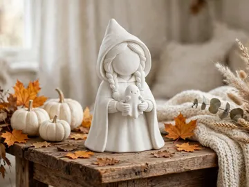 Accesorio de iluminación decorativa: Tealight Witch With Ghost Figure — vista de referencia 5