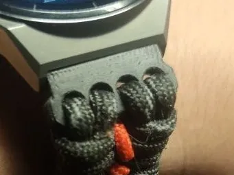 24 mm watch adapter for 550 paracord watchbands