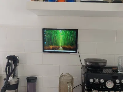 Surface 5 glued wall mount for HA & Gaggiuino