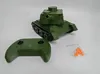 Remote control tank + remote control + 18 rounds of ammunition
