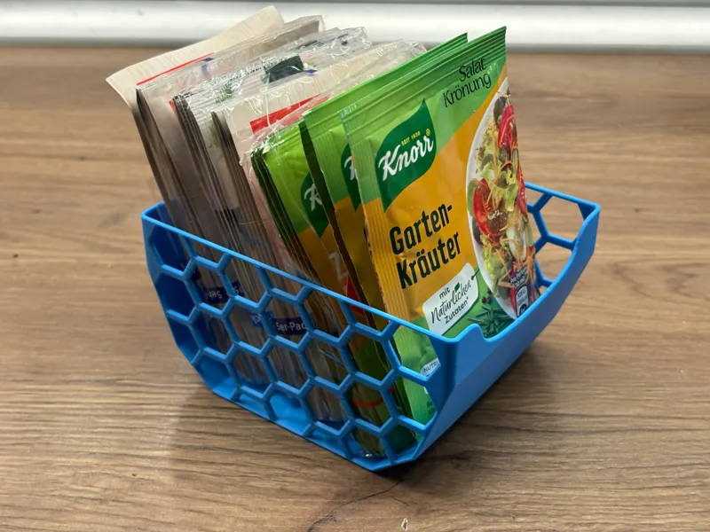 Seasoning Packets Storage (Knorr) for IKEA Metod