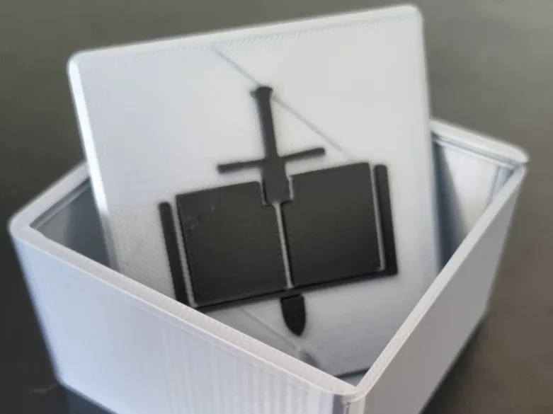 Grey Knights dice box and data card holder