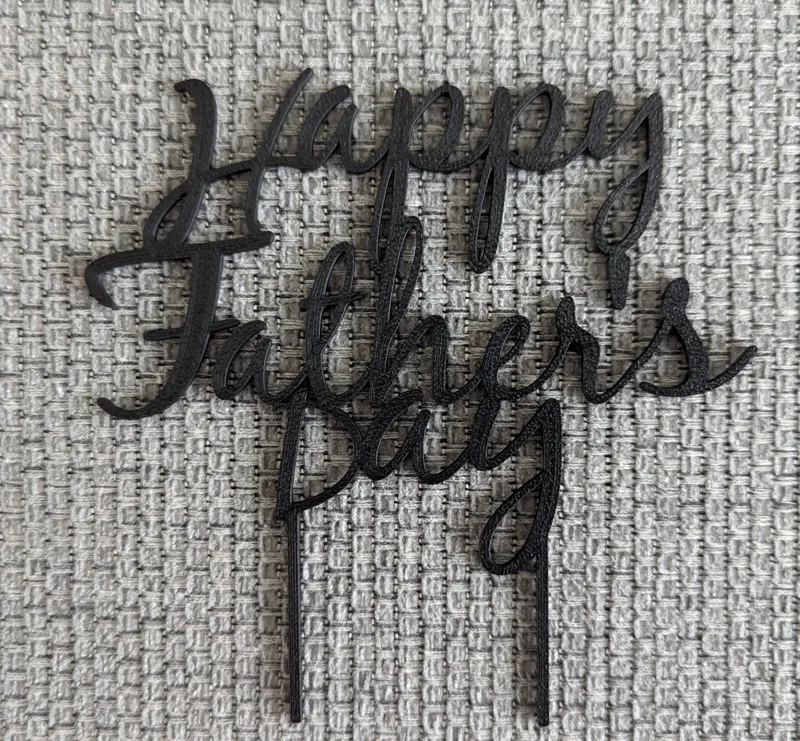 Happy Father's day Cake Topper
