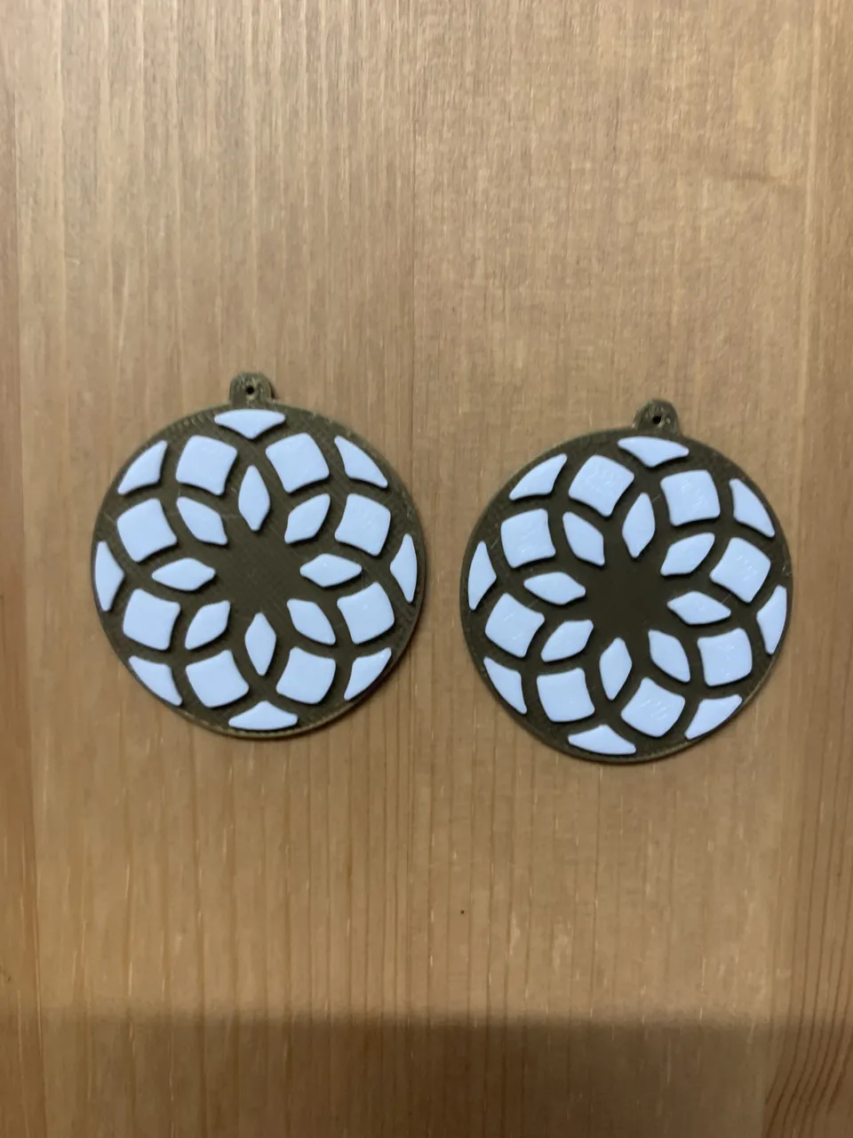 Earrings view 2