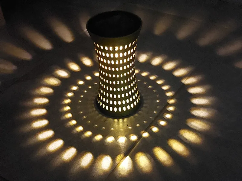 Boho Solar Lamp - Ambient Shadow Light