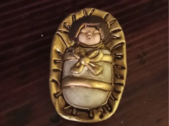 Baby Jesus – Tender and Peaceful Nativity Figurine