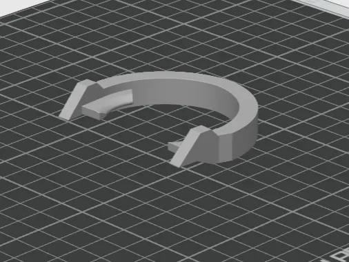 Dyson Animal 2 head clip - 5-degree incline