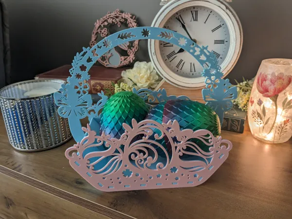 Panier de Pâques à emboîter