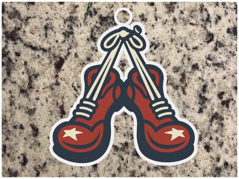 Oversized Rally Chain - Indianapolis Clowns Banana