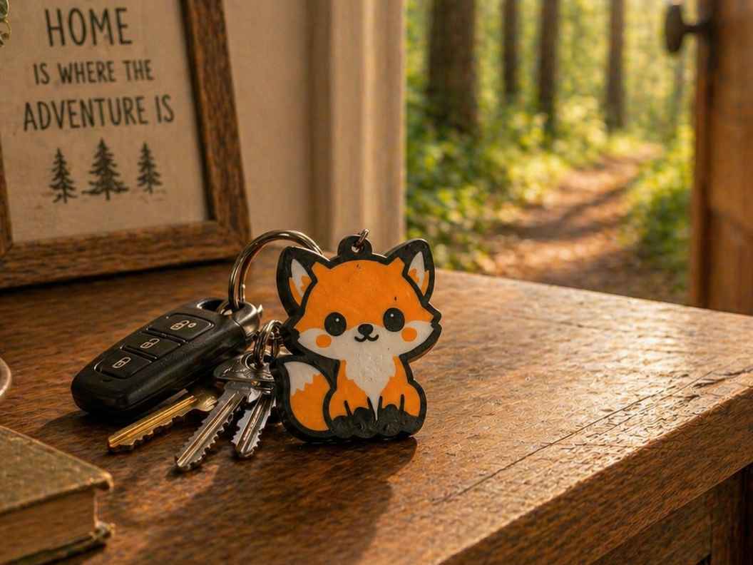 Foxy Keyring