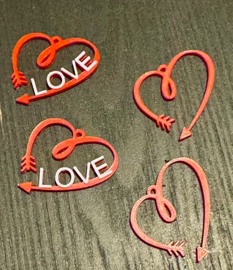 Valentine Earrings Heart