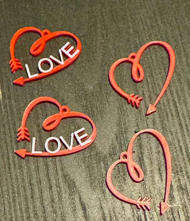 Valentine Earrings Heart