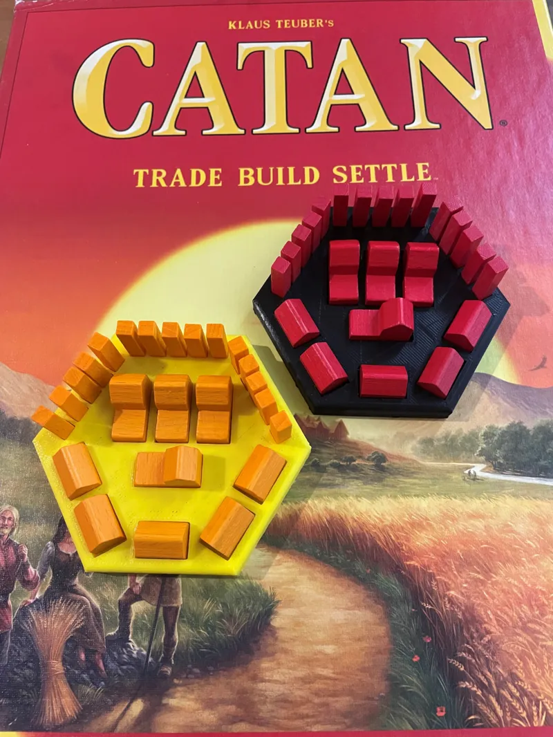 Catan Piece Holder - Base Game