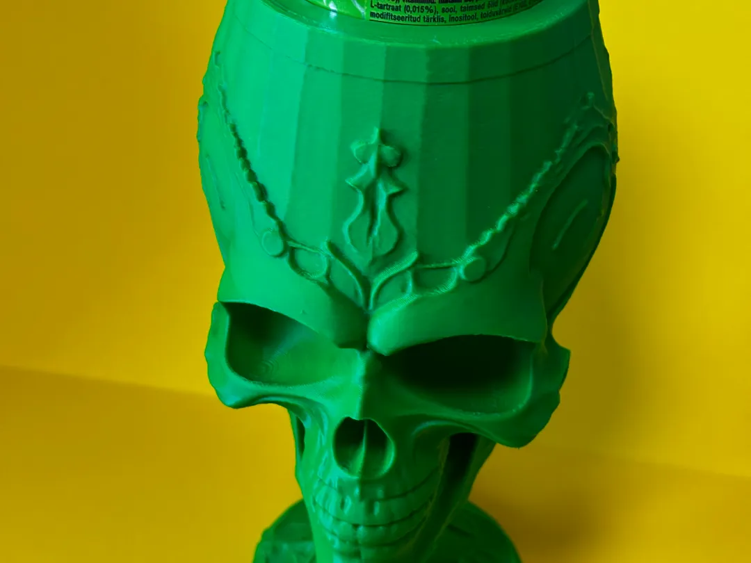 Halloween skull beverage holder by Marlborke MakerWorld: Download Free ...