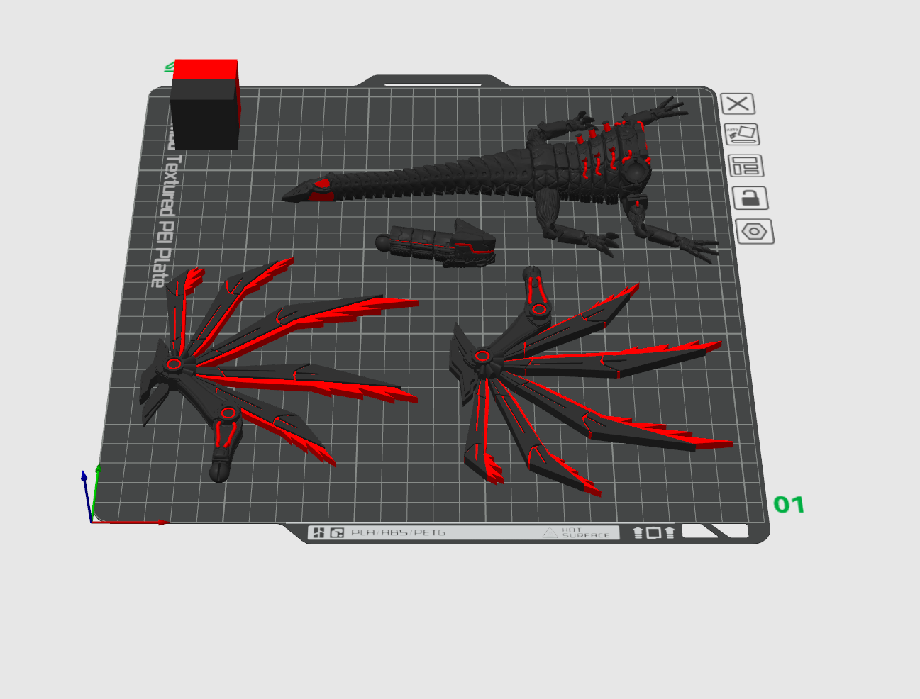Miniatura 1 do modelo 3D Destroyer Dragon