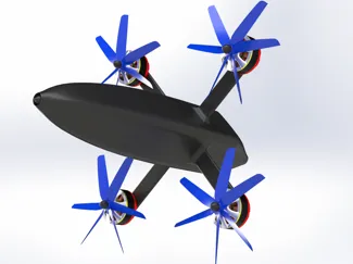 200 KMPH Drone with model File