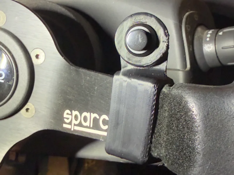 Button Support for Sparco R368 Steering Wheel