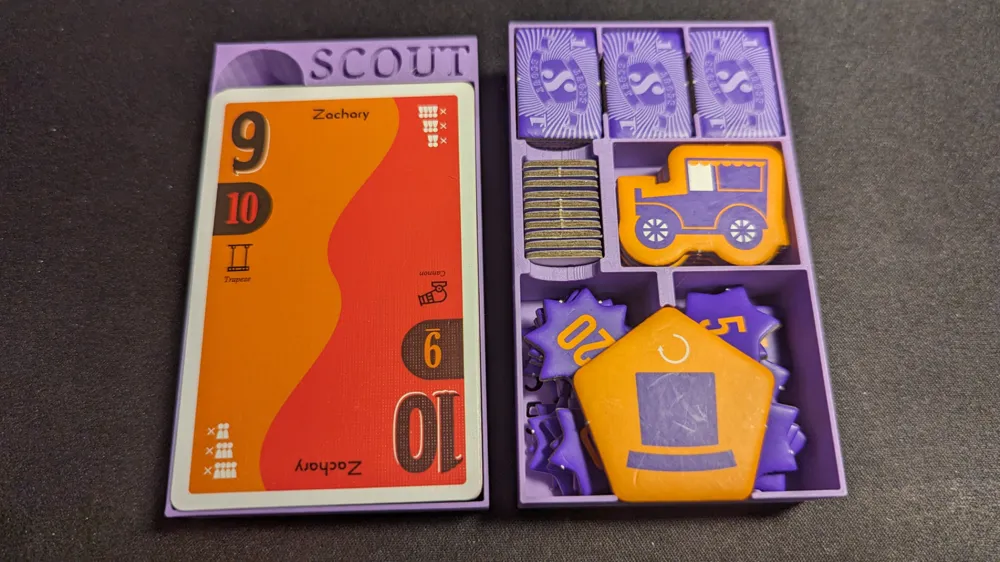 Insert for Scout Board Game by TrueTheCaptain MakerWorld