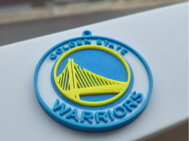 Golden State Warriors Keychain 