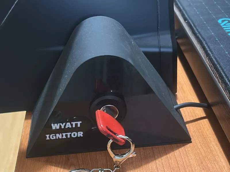 Arranque con llave para simuladores