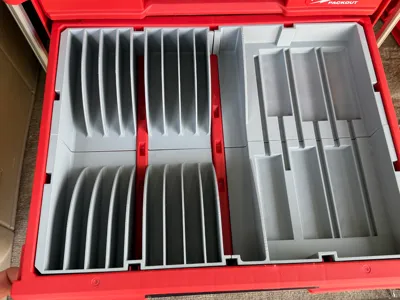 Milwaukee 3 Drawer Packout Insert for Pliers